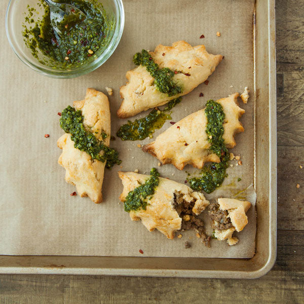 Argentinian Beef Empanadas with Chimichurri