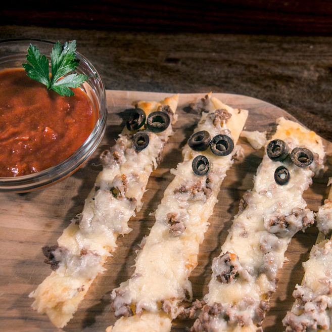 Flatbread Ghost Appetizers