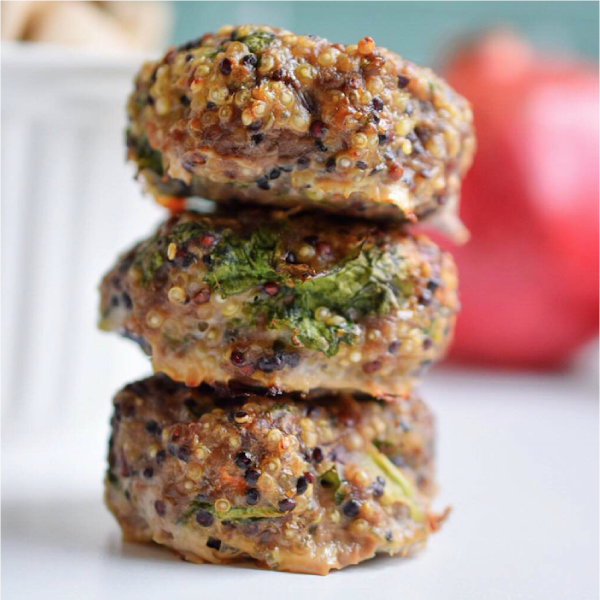 Quinoa Beef Bites