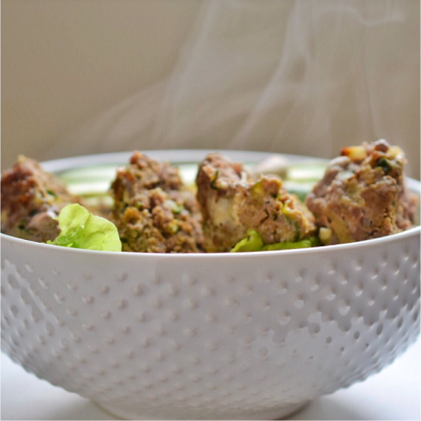 Pumpkin Sage Mini Meatloaves