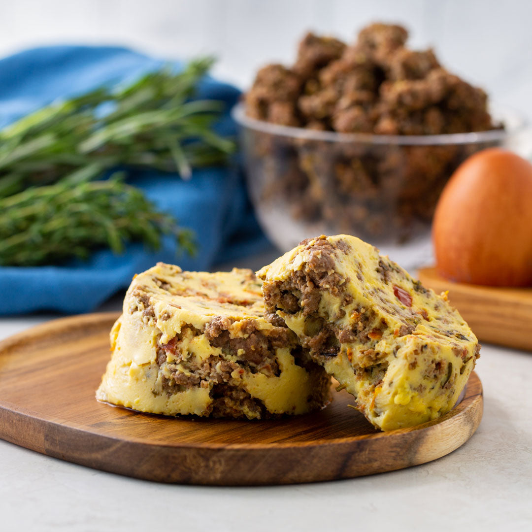 Whole30 Italian Sous Vide Beef Egg Bites