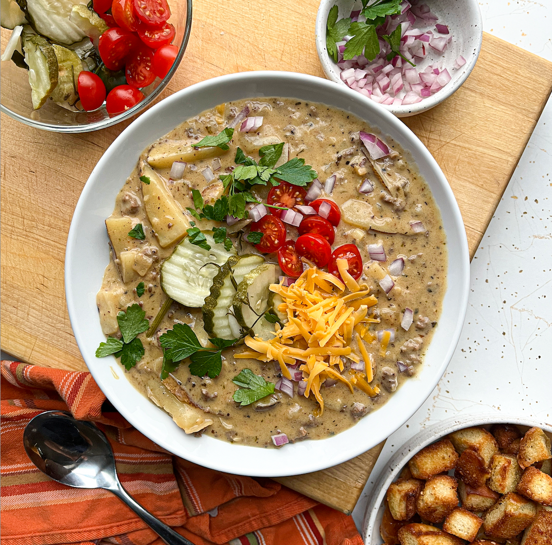 cheeseburger soup