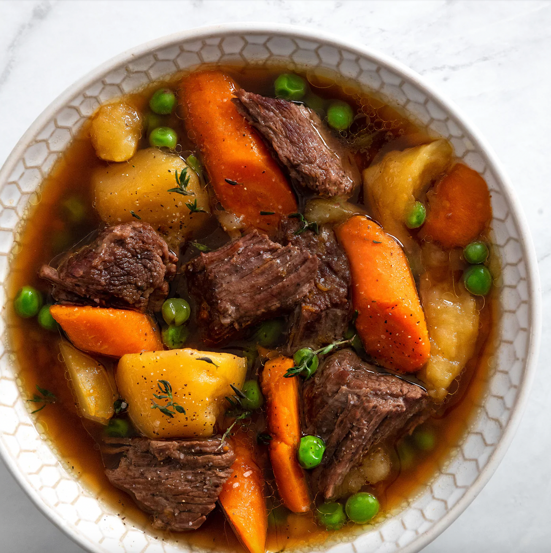 beef stew in slow cooker