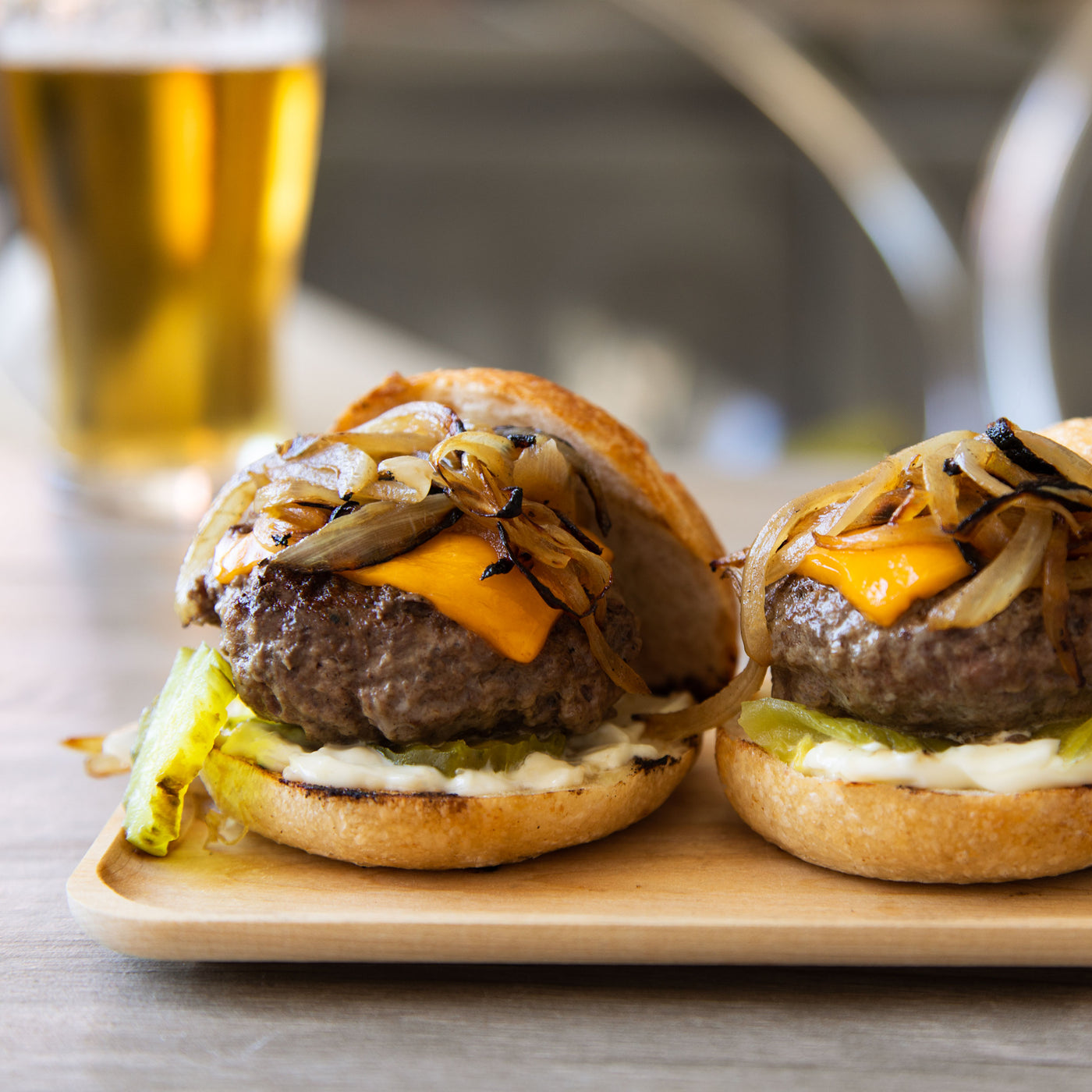 Caramelized Onion Sliders