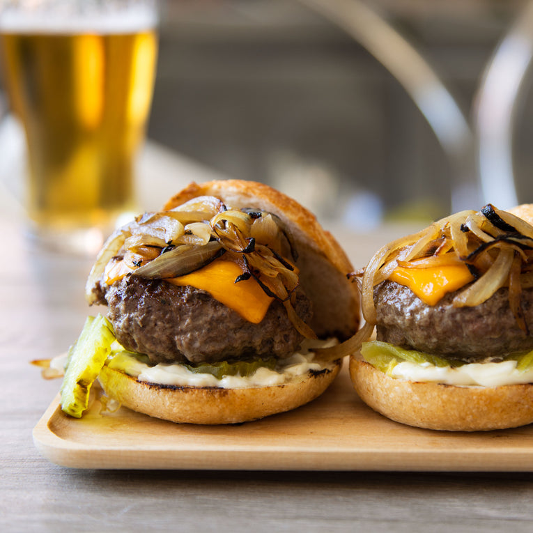Caramelized Onion Sliders
