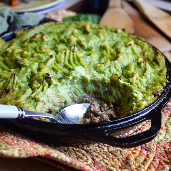 St. Patrick’s Day Green Shepherd’s Pie