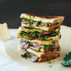 Almond Kale Pesto and Sirloin Grilled Cheese