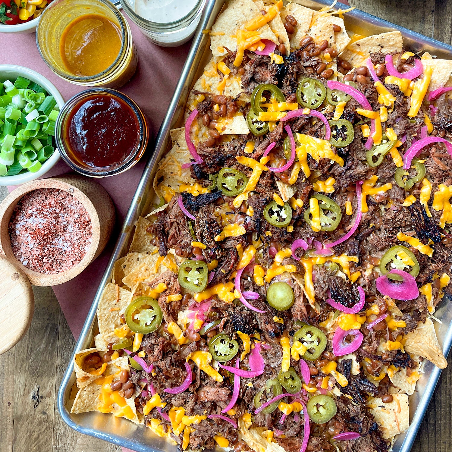Smoked Brisket Burnt Ends Nachos