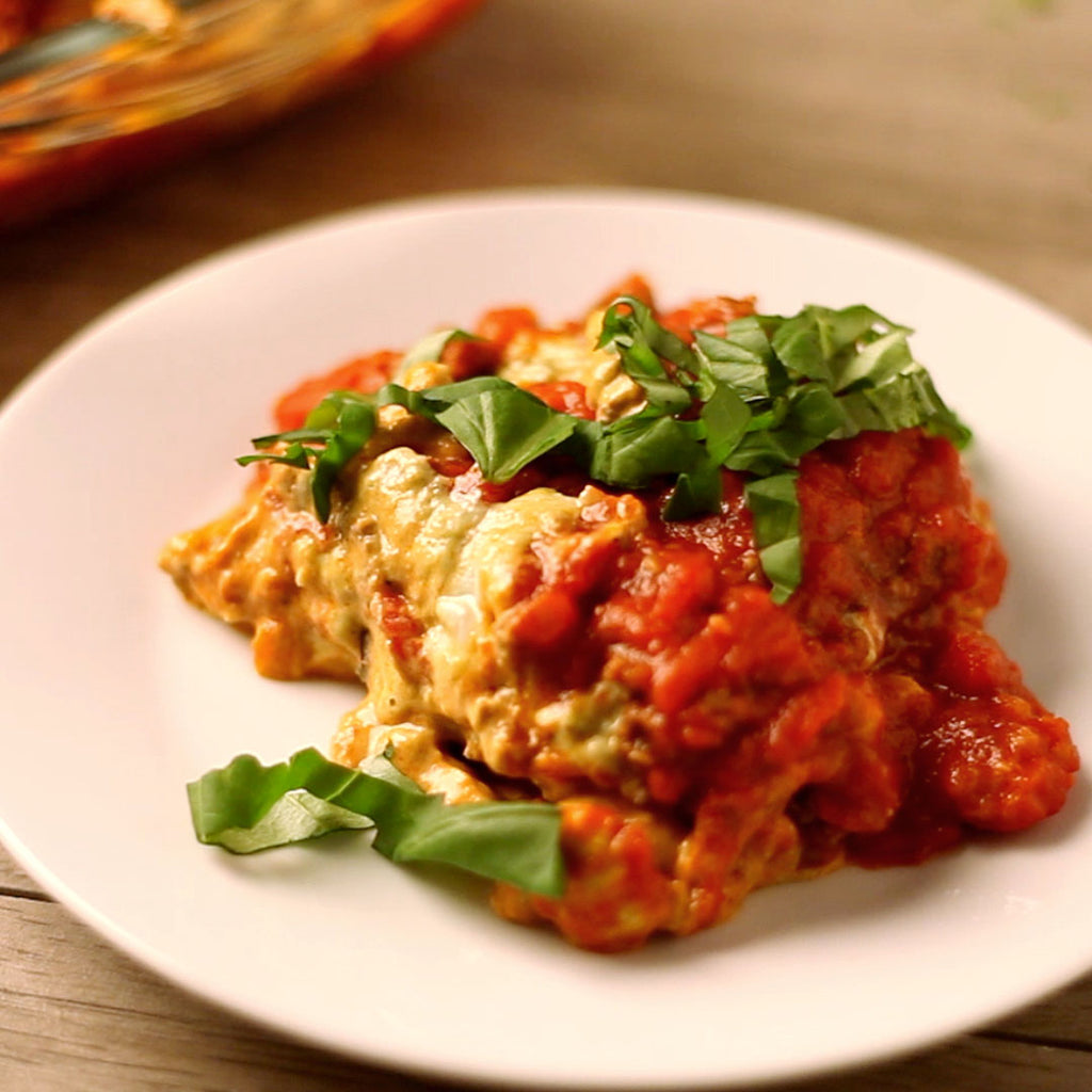 Paleo Lasagna with Basil Cashew Ricotta