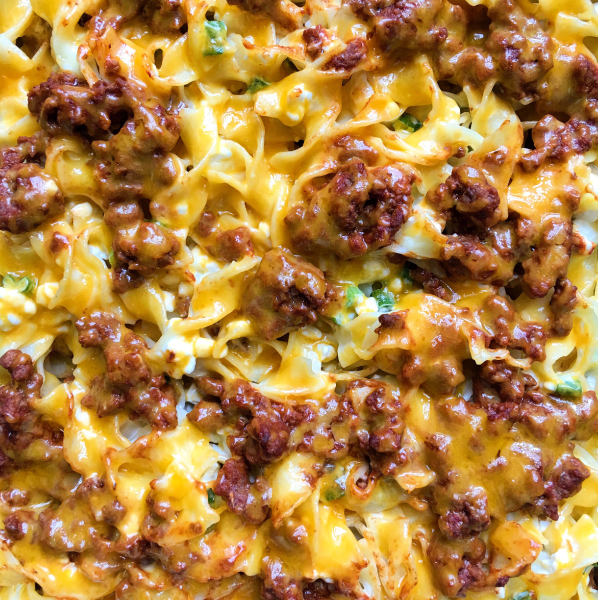 Cheesy Beef Casserole