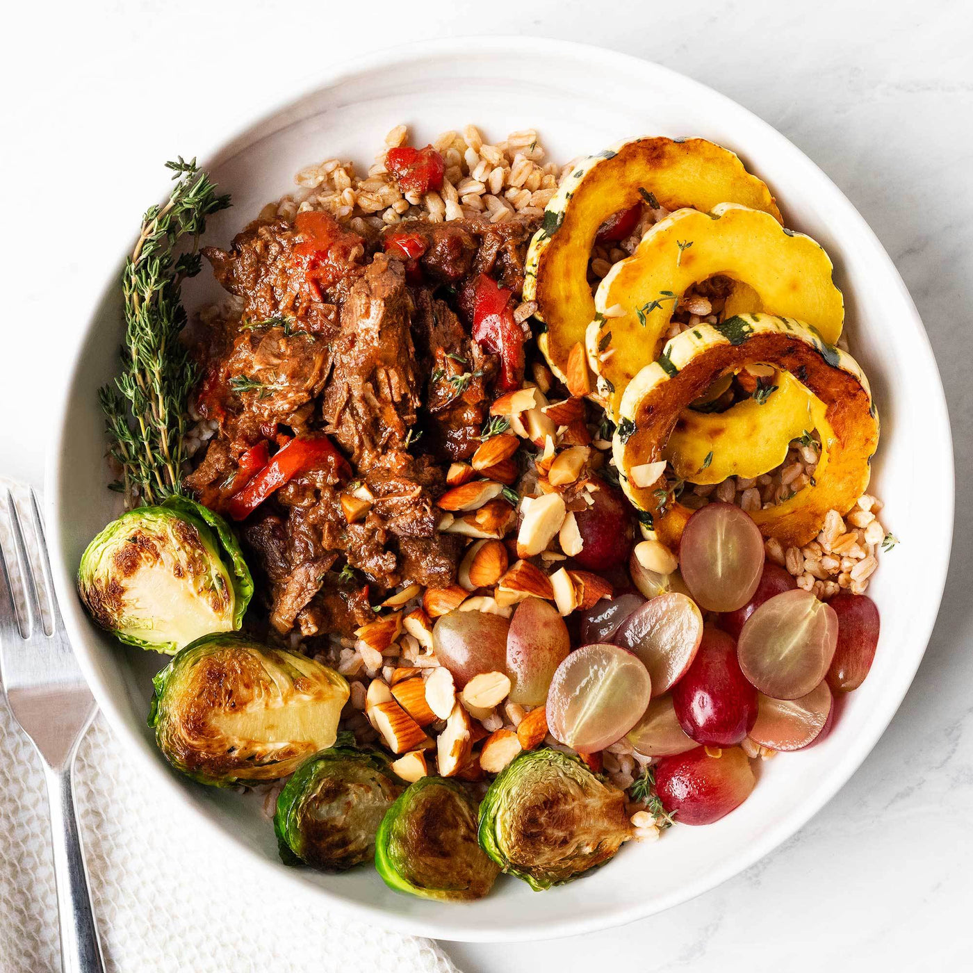 Fall Beef Harvest Bowl