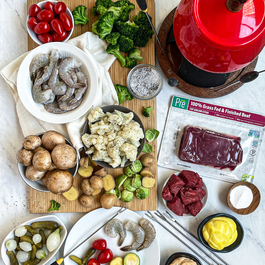 New Year’s Eve Fondue Party Menu and Planner