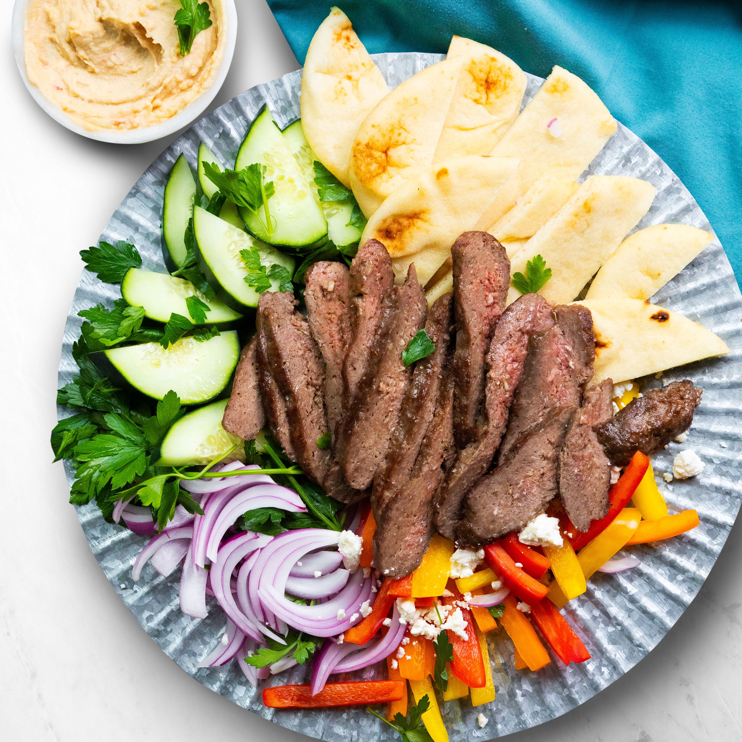 Build Your Own Gyro Platter - Pre