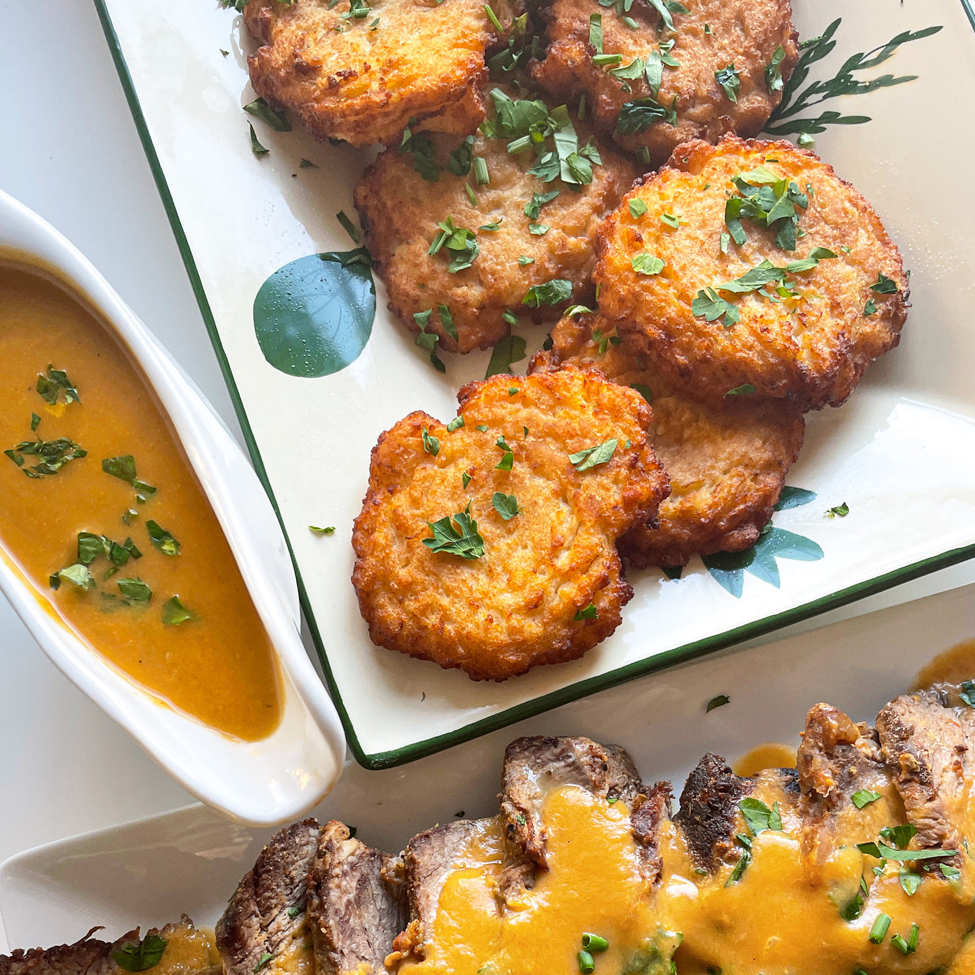 Hanukkah Herbed Latkes