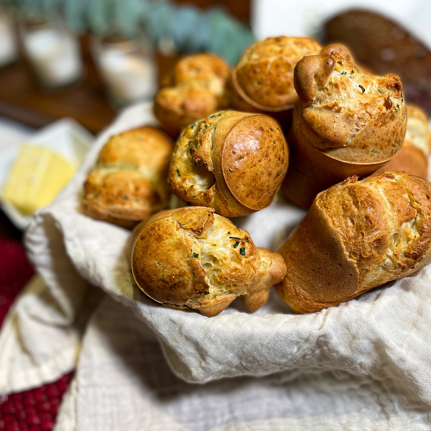Herbed Popovers