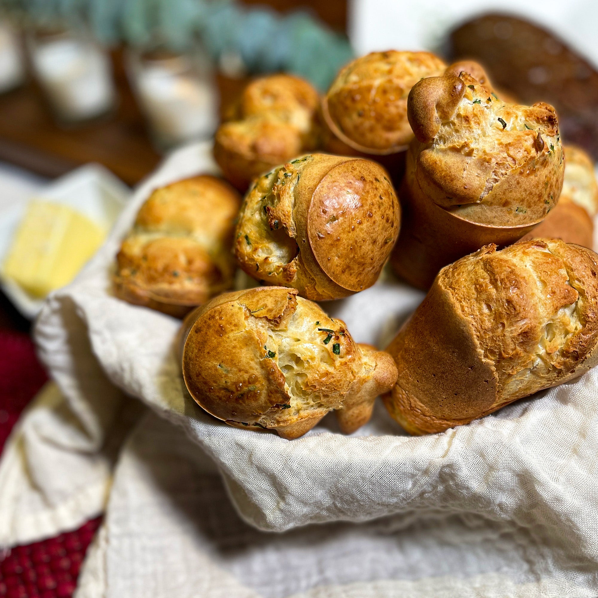 Herbed Popovers