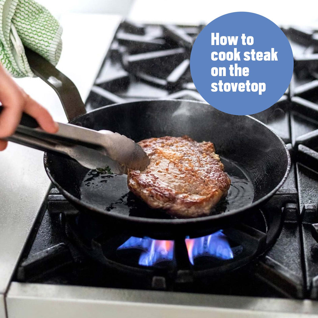 How to Cook Steak on the Stovetop