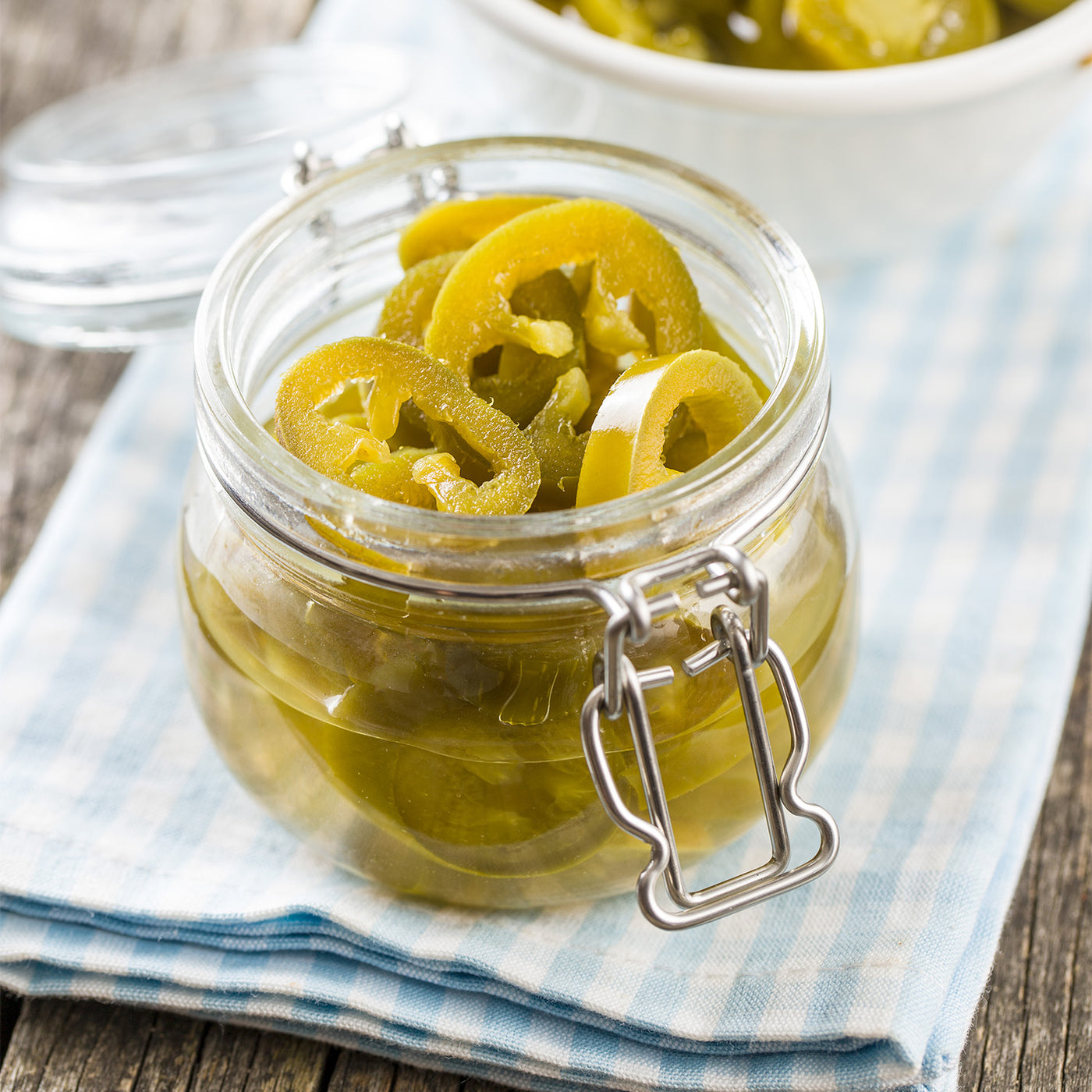 Pickled Jalapeño Peppers
