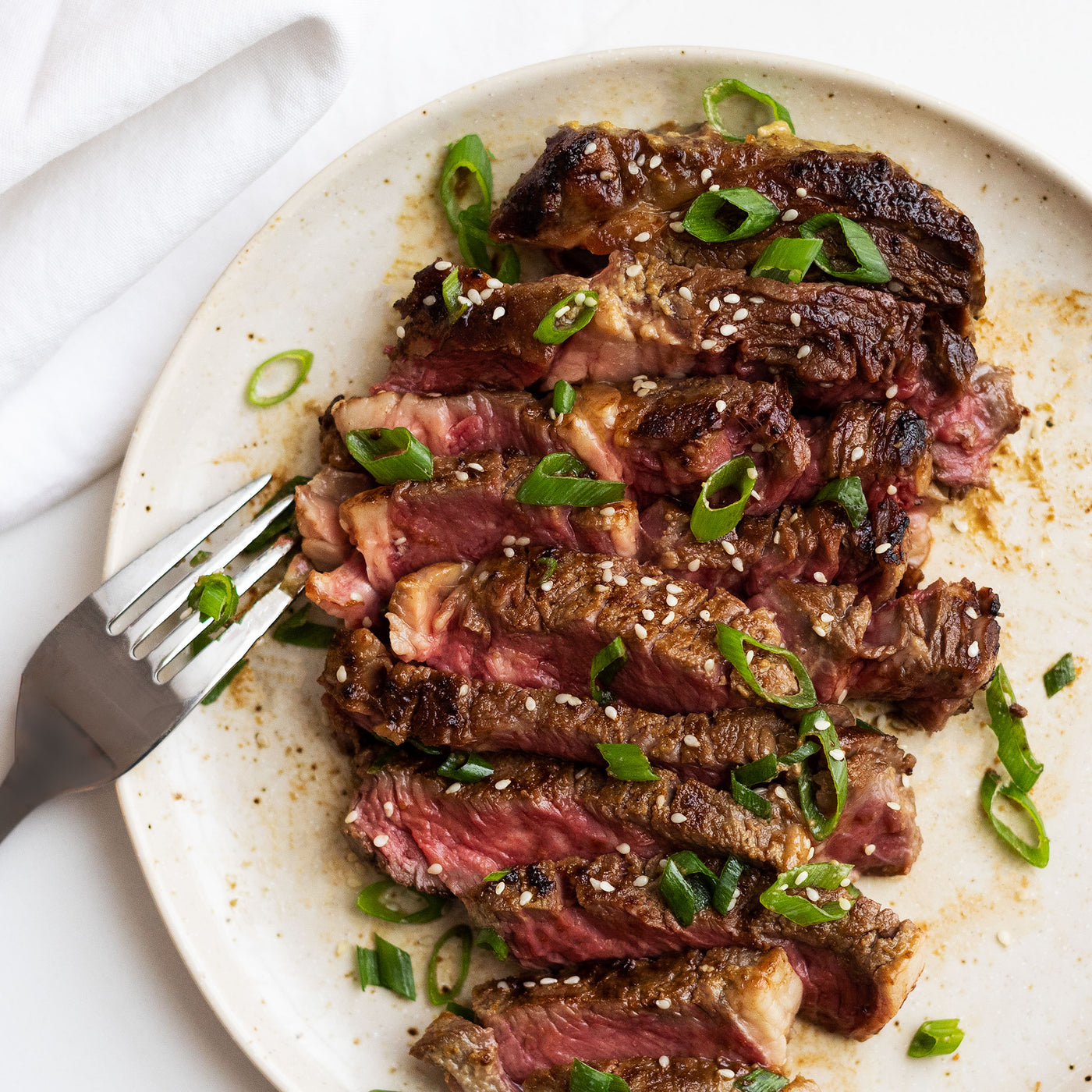 Sous Vide - Sesame Pear Marinated Steak