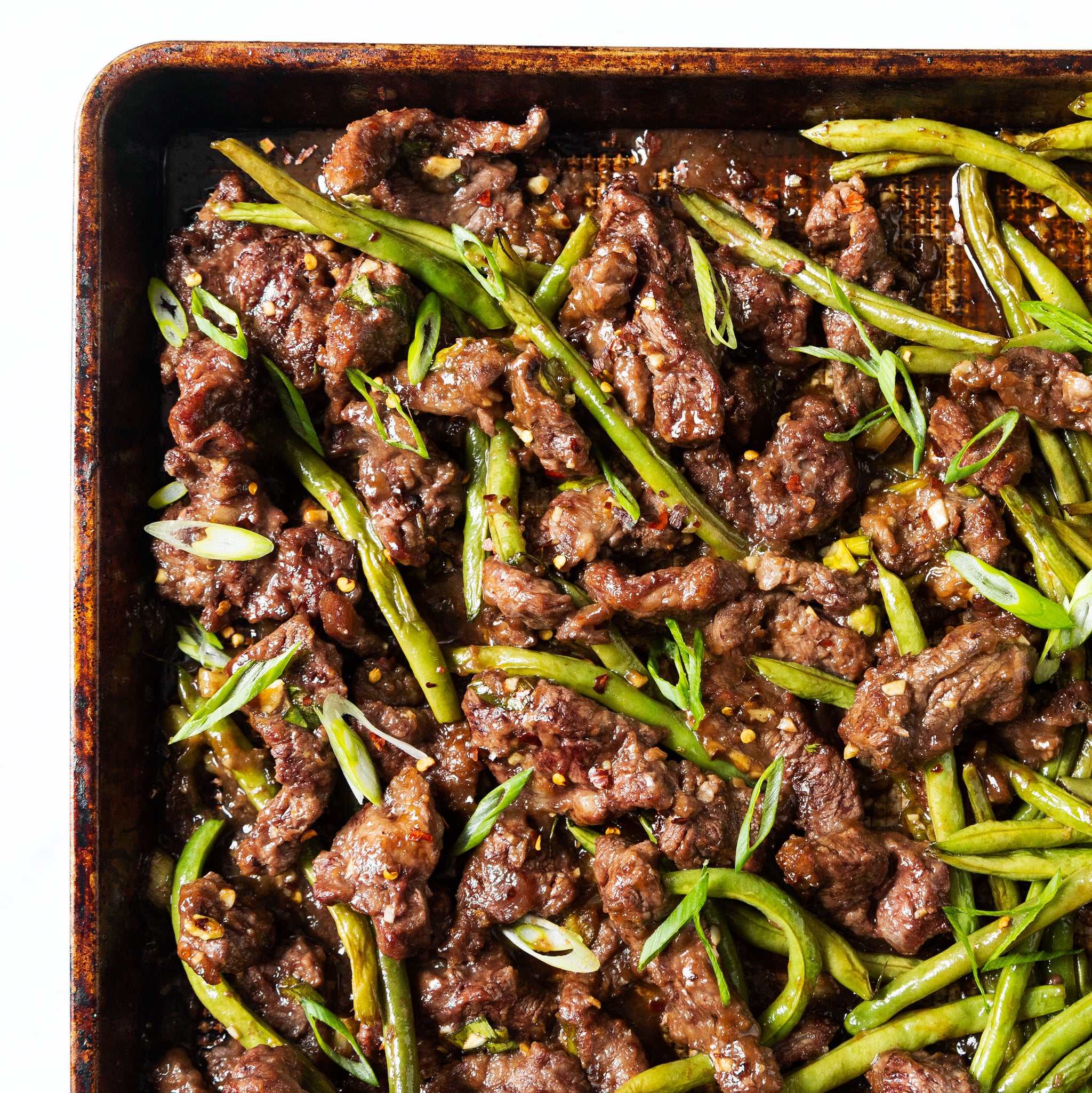 One Sheet Mongolian Beef