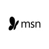 MSN logo on a white background