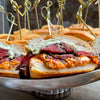 Pimento Cheese Steak Biscuit Sandwiches