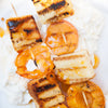 Grilled Apricot Pound Cake Skewers