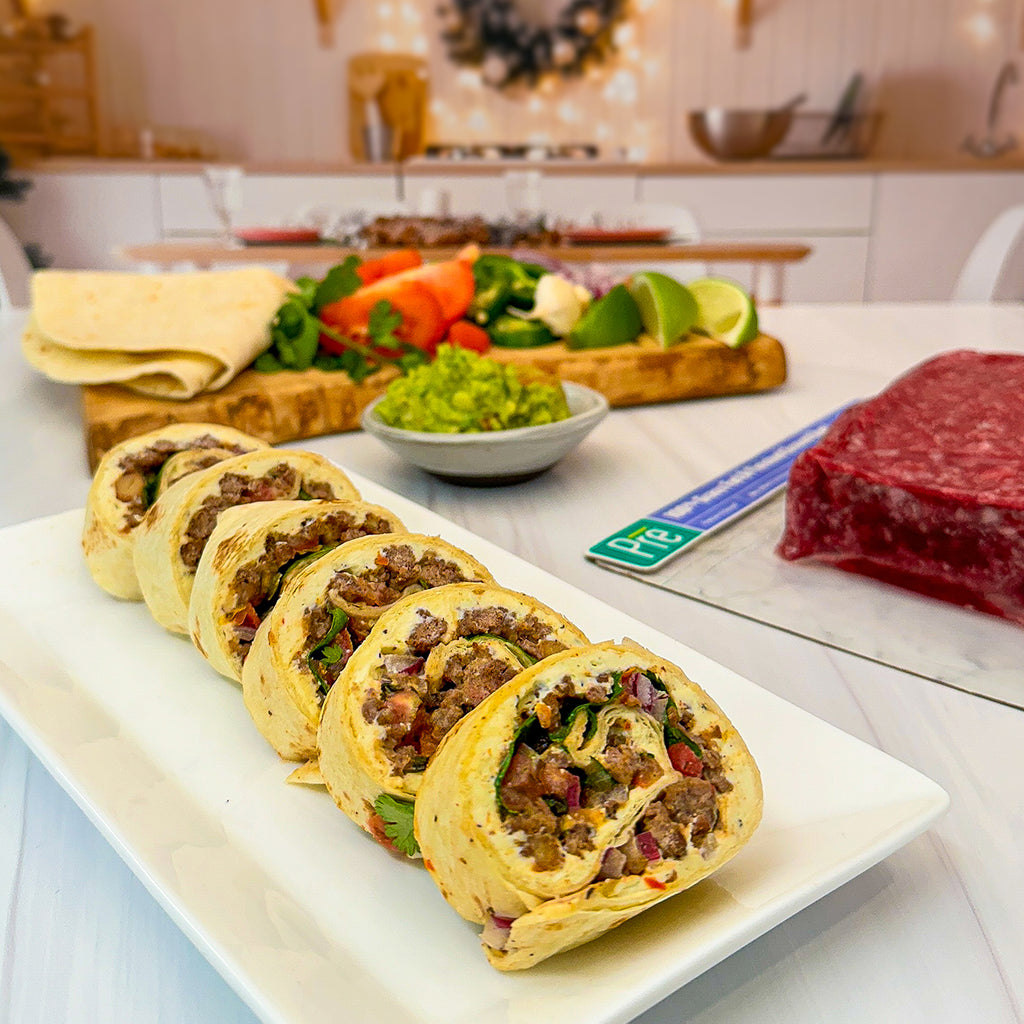 Ground Beef Roll Up Snackers