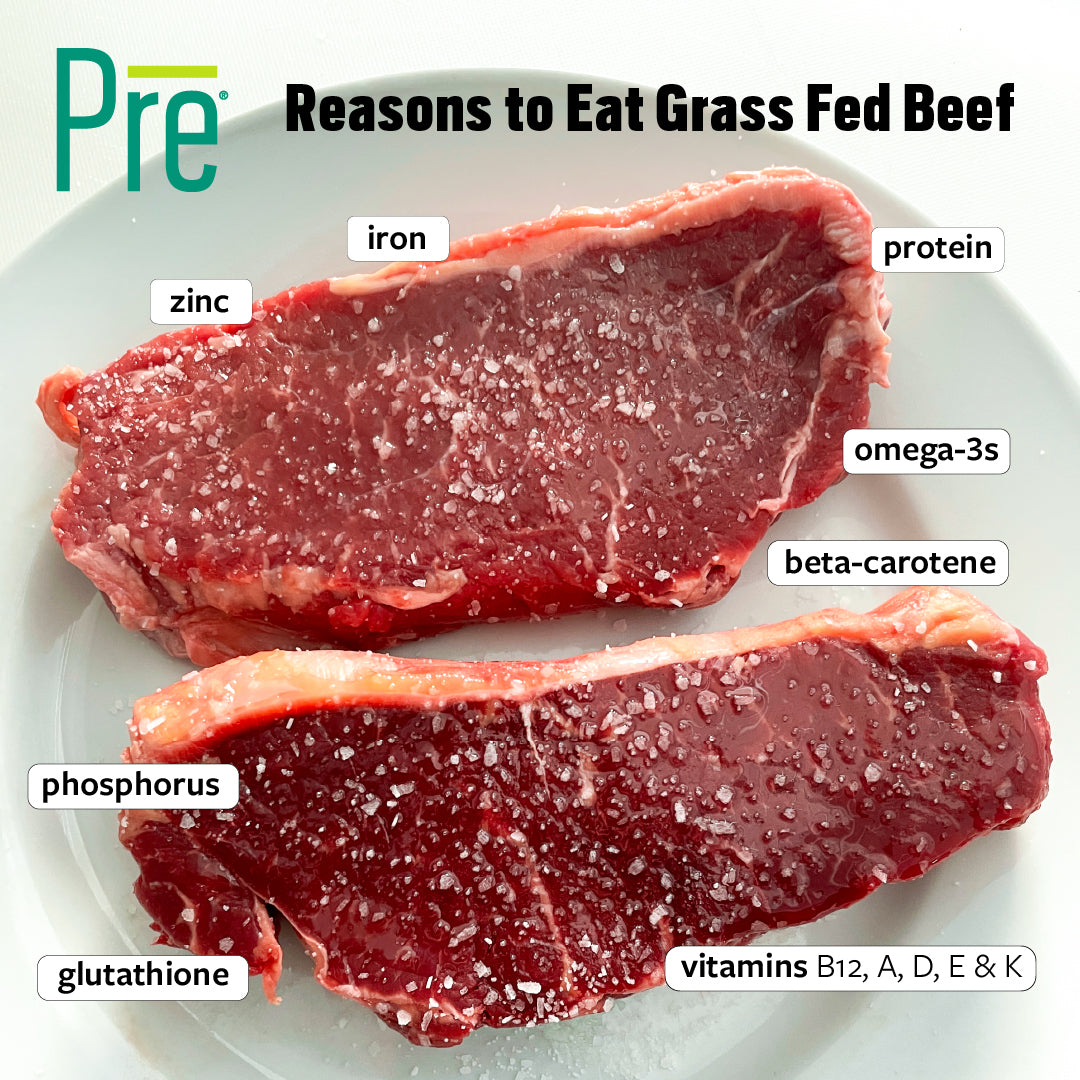 Why Is Grass Fed Beef a Good Source of Iron and Protein? - Pre