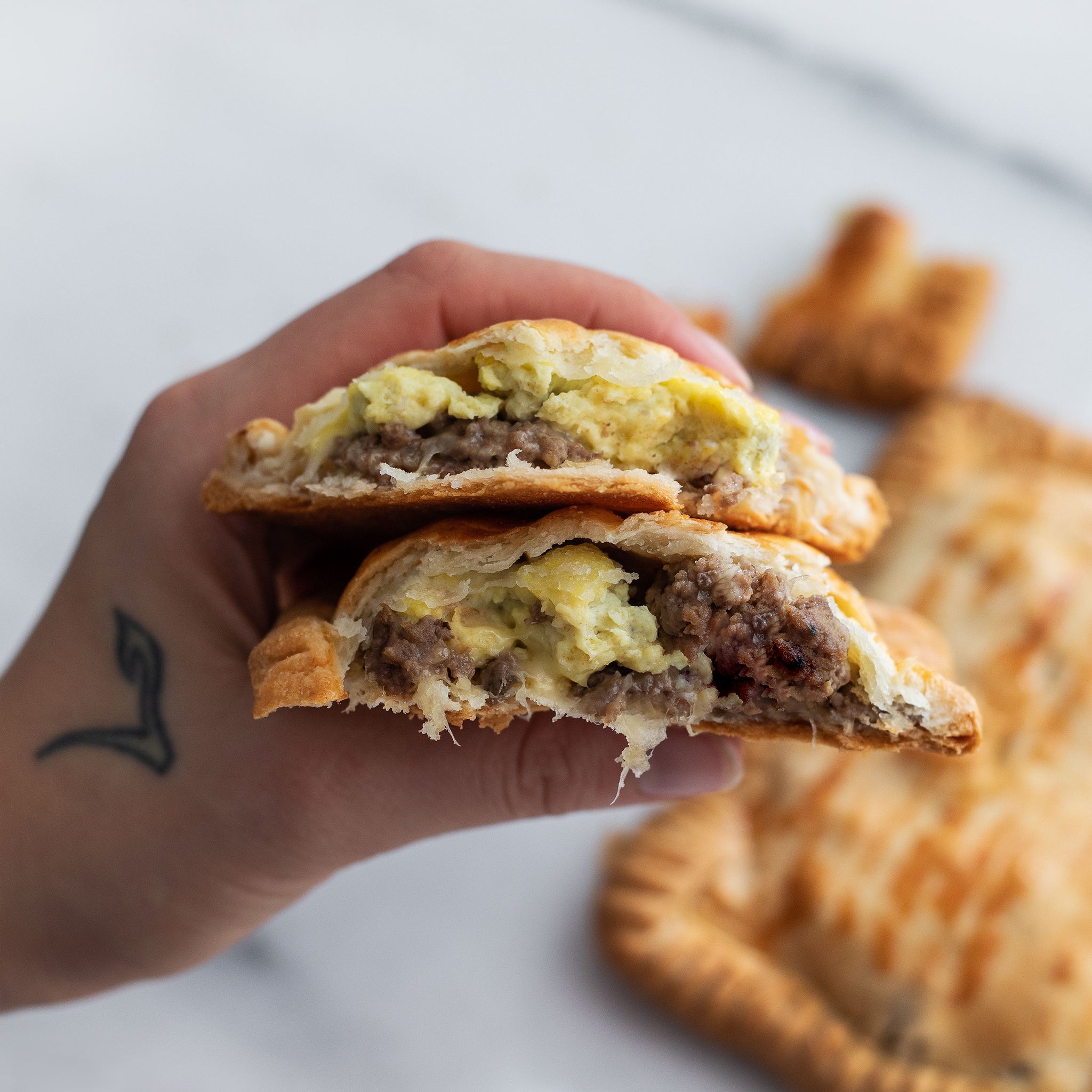 Scrambled Egg and Sausage Pop Tart