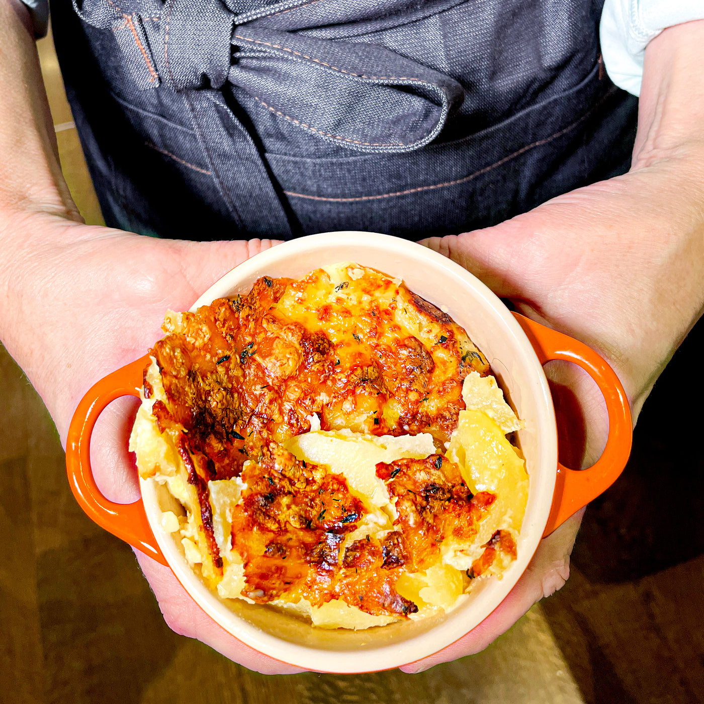 Steak and Cheesy Scalloped Potatoes