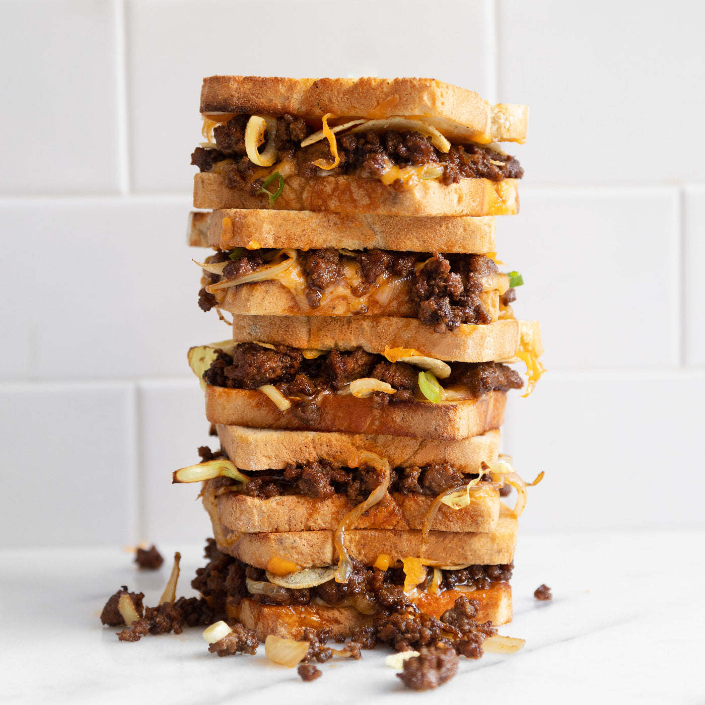 Sloppy Joe Grilled Cheese