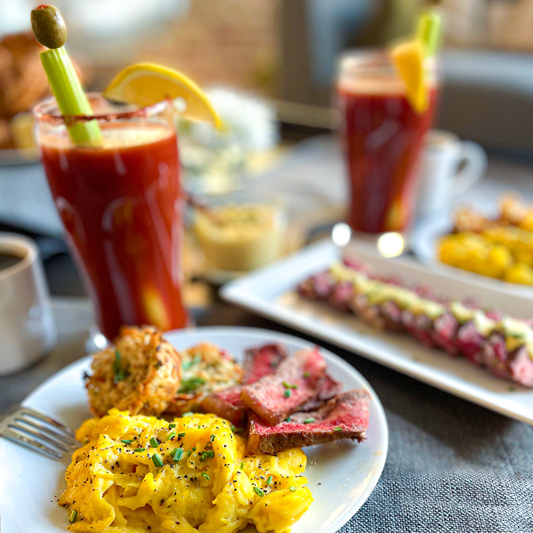 Perfectly Scrambled Steak & Eggs