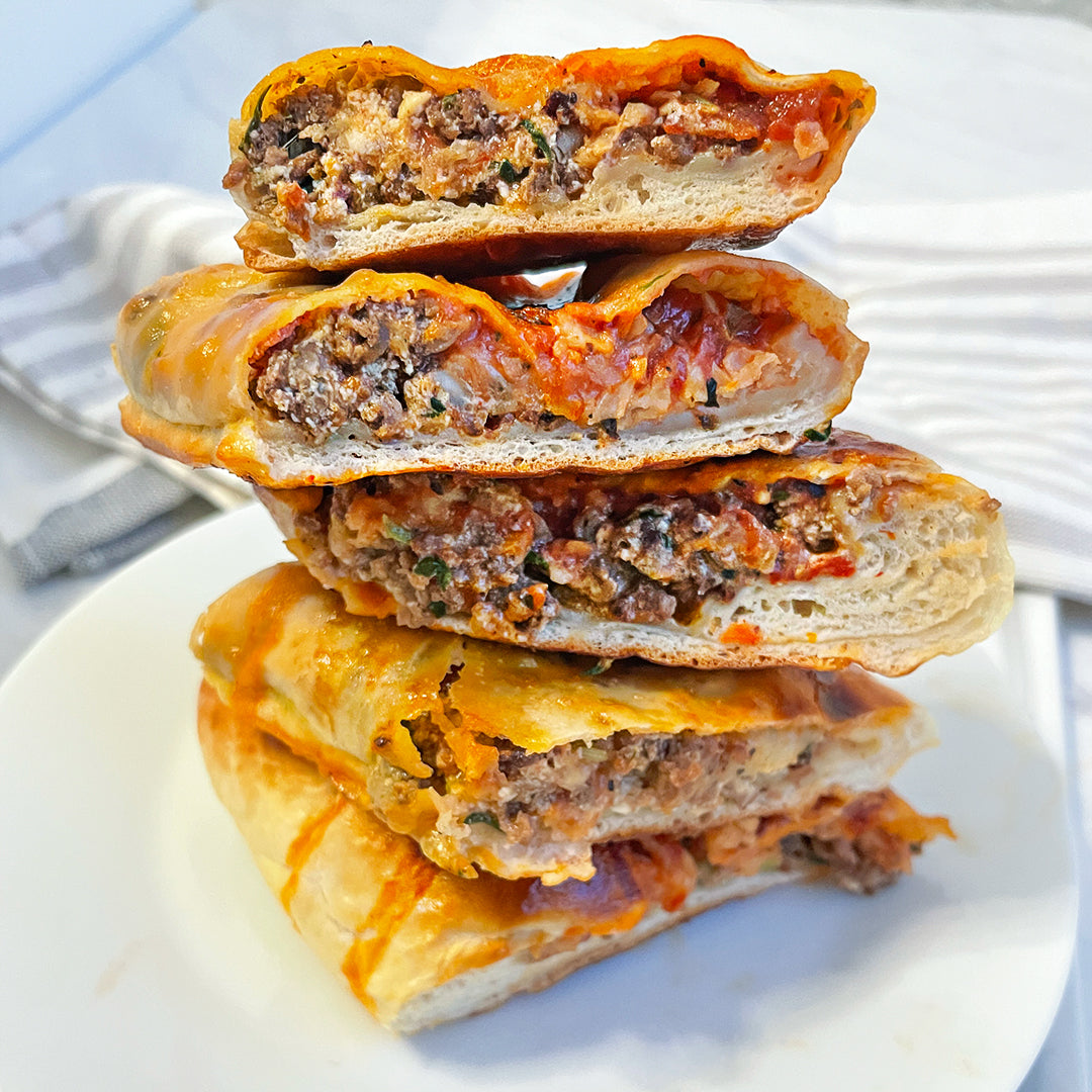 Stromboli with Ground Beef