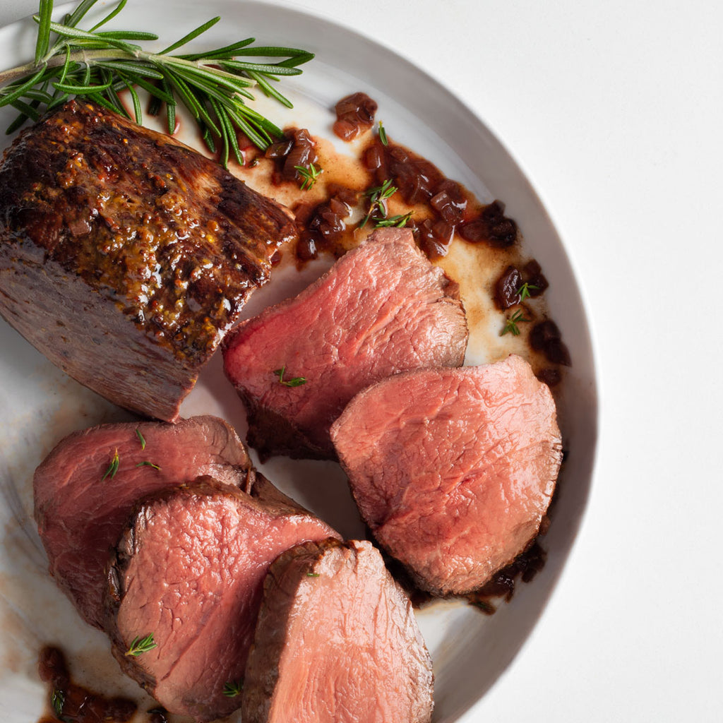 Beef Tenderloin with Classic Pan Sauce