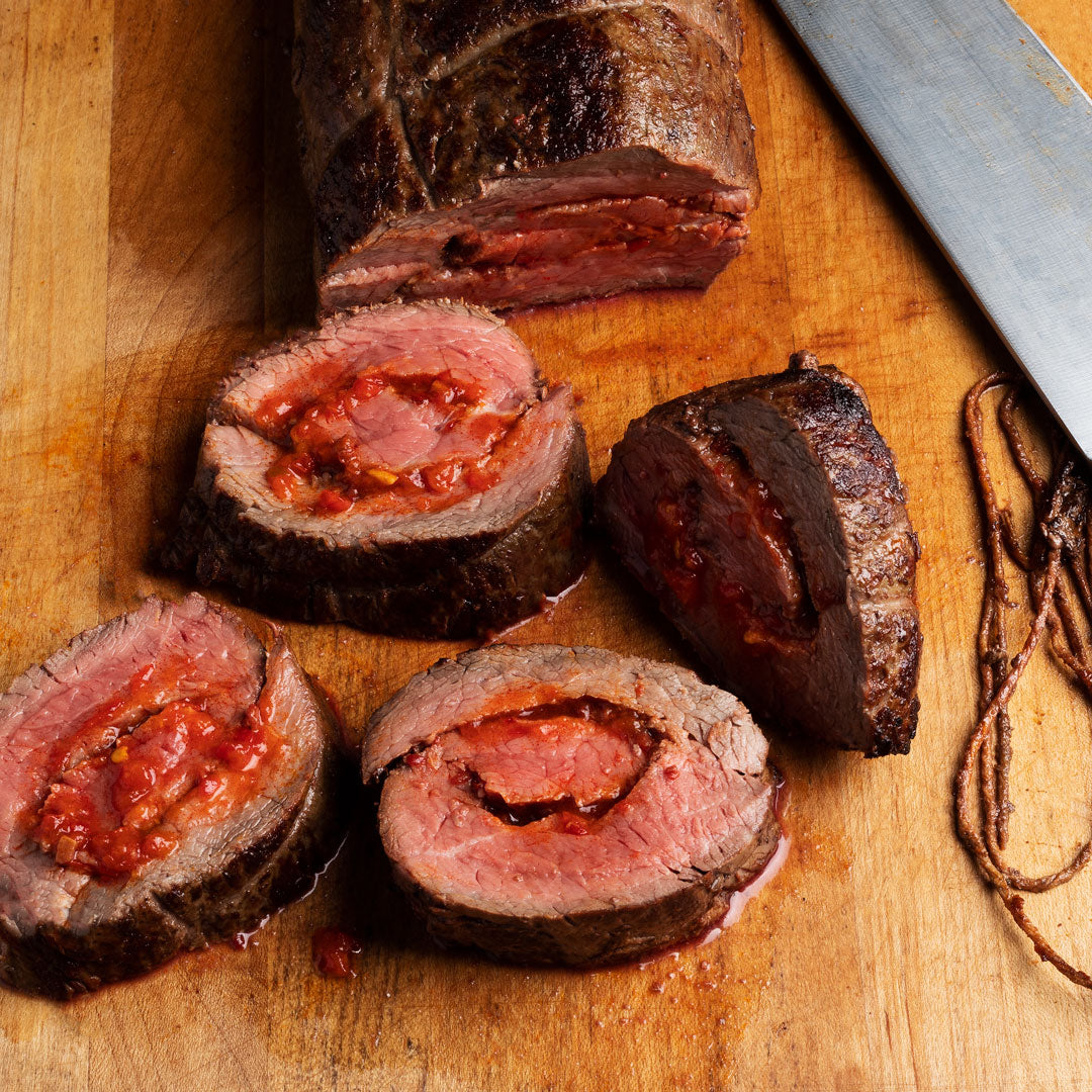Harissa Tenderloin Roulade