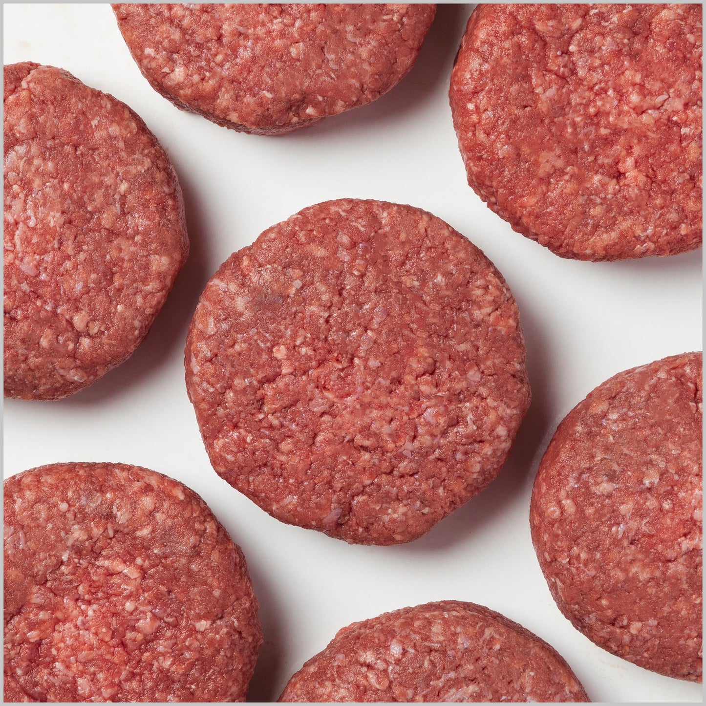 92% Lean 1/3 lb. Burger Patties - 10 Pack